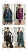 Multy By Vinay Kuleesh Embroidered Salwar Suits Wholesale Shop In Surat